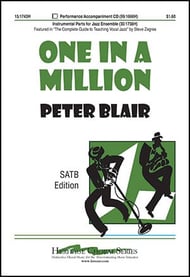 One In a Million SATB choral sheet music cover Thumbnail